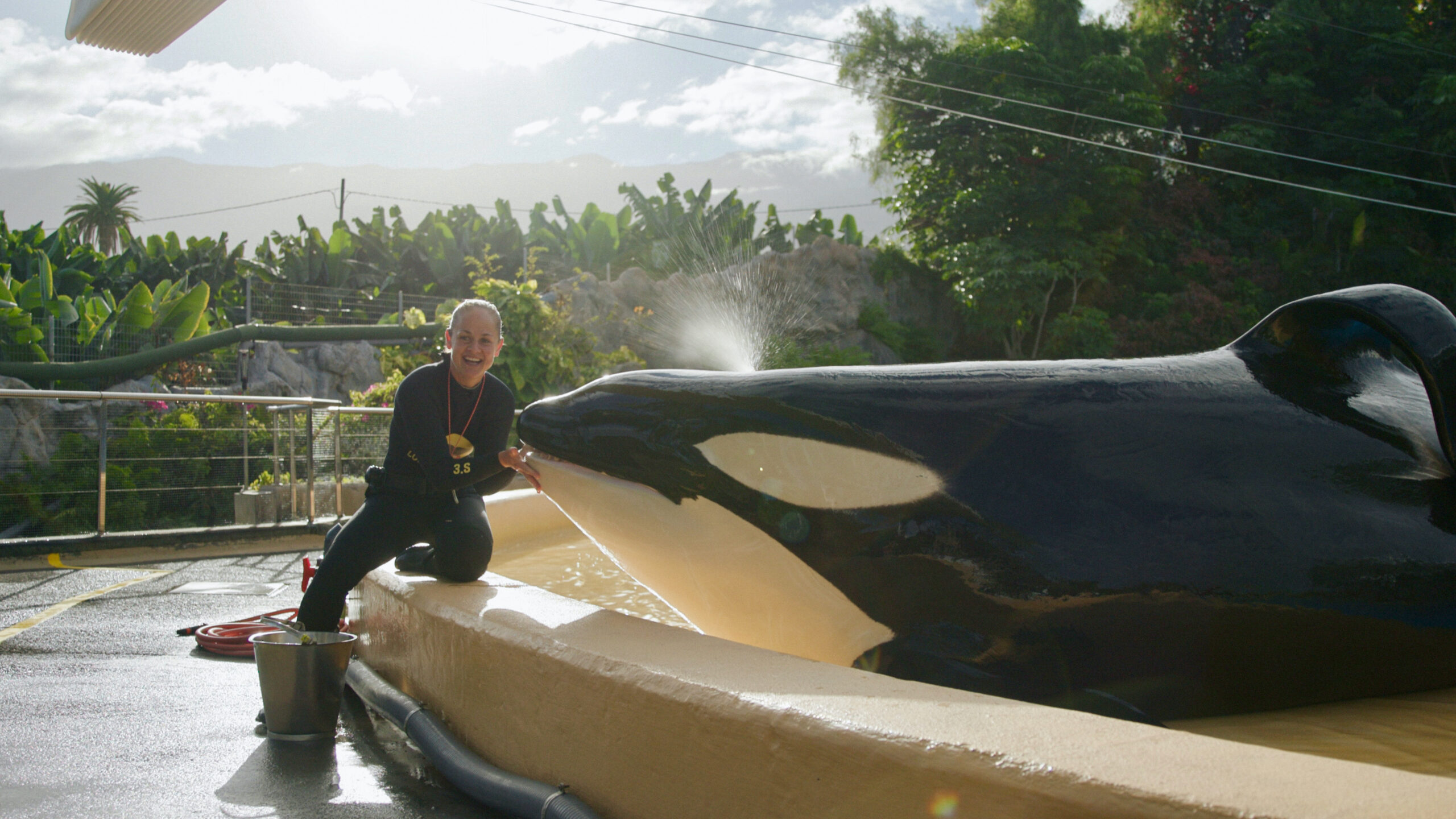 Loro Parque Trainerin Idaira